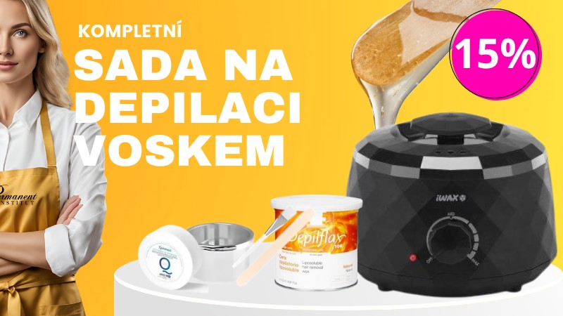 Kosmetička doporučuje kompletní sadu na depilaci. Vše potřebné na jednom místě.